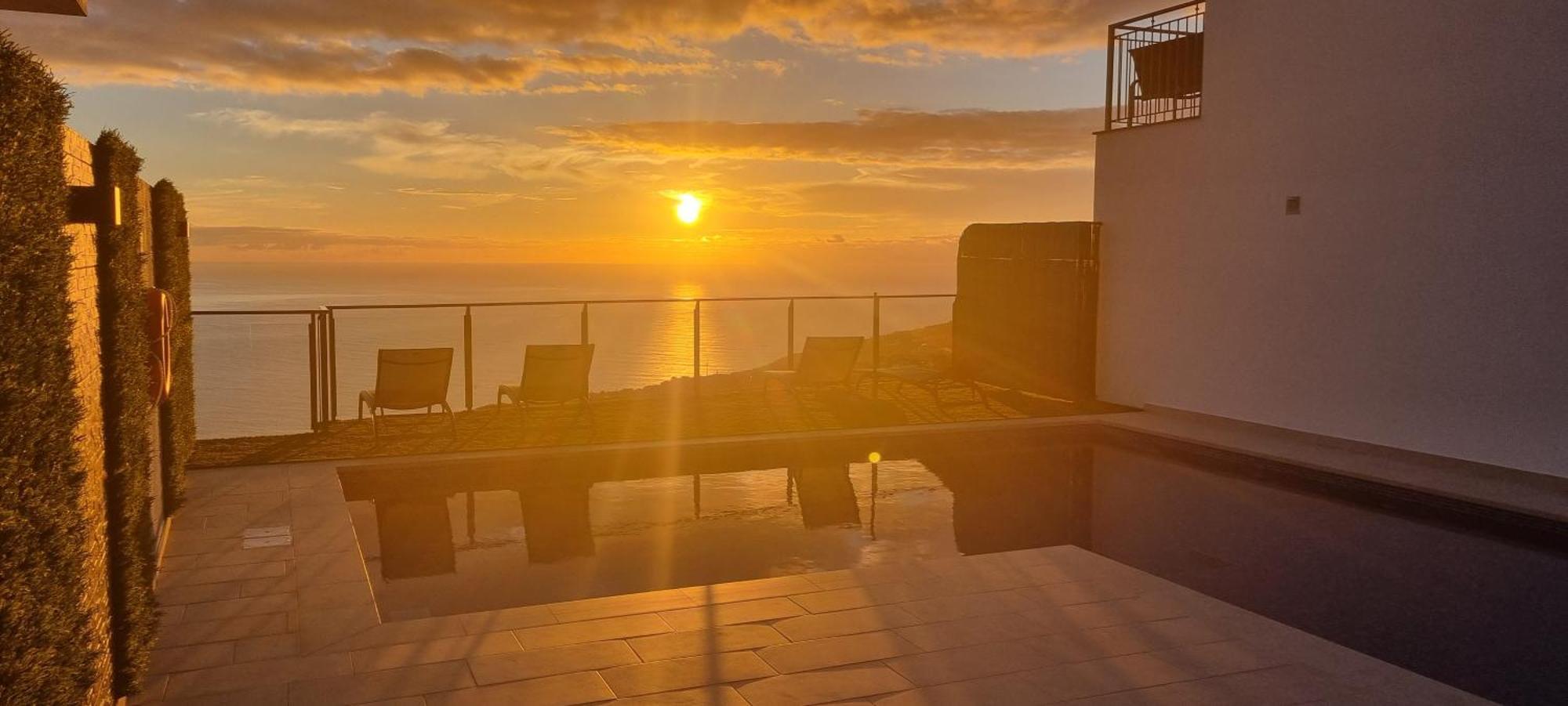 Casa Mar Azul Apartman Arco da Calheta Kültér fotó