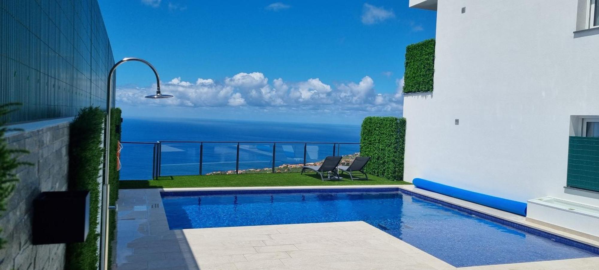 Casa Mar Azul Apartman Arco da Calheta Kültér fotó