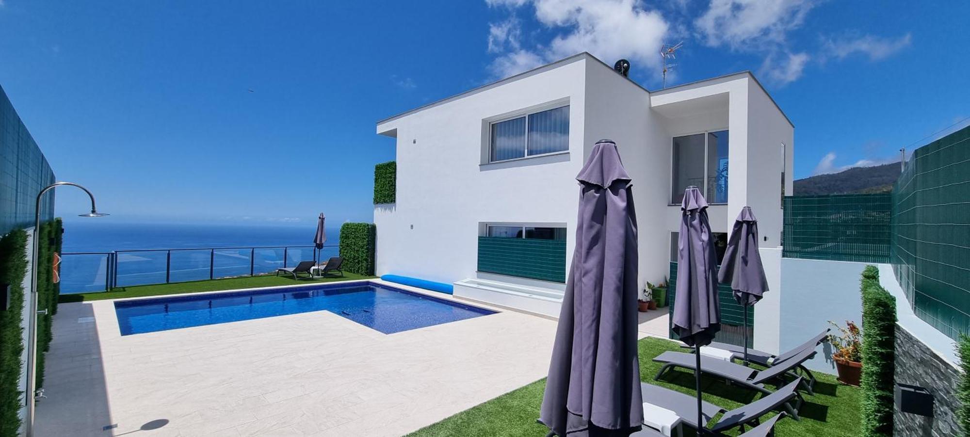 Casa Mar Azul Apartman Arco da Calheta Kültér fotó